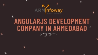 AngularJS Development Company in Ahmedabad