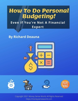 How To Do Personal Budgeting Even If You're Not A Financial Expert