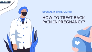 Prevent Backache During Pregnancy