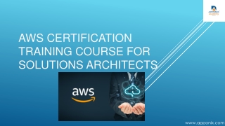 AWS certification