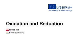 Oxidation and Reduction