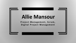 Allie Mansour - A Results-driven Competitor From Montréal, Canada