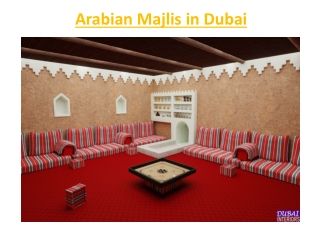 Arabian Majlis in Dubai