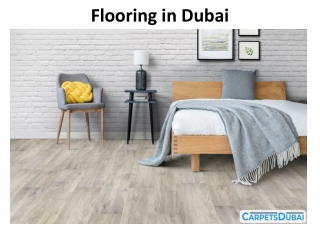 Flooring in Dubai