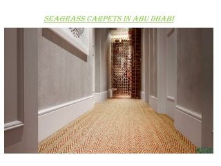 Seagrass in Dubai