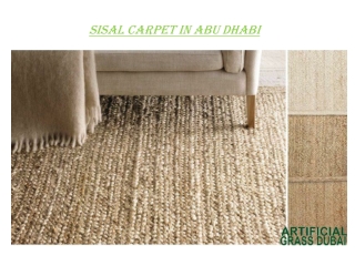 Sisal Carpets in Dubai