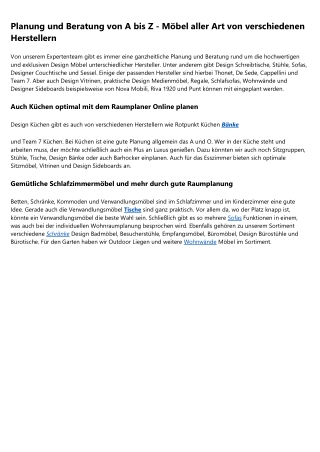 Sofas bei Design-Kiste.de