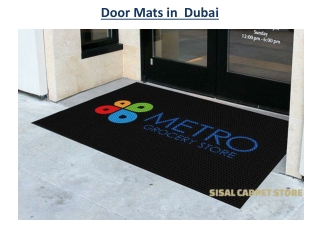 Door Mats Dubai