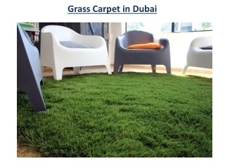 Grass Carpet Dubai