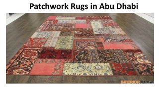 Patchwork Rugs in Dubai