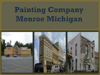 Painting Company Monroe Michigan