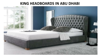 KING HEADBOARDS IN ABU DHABI