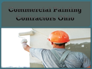 Commercial Painting Contractors Ohio