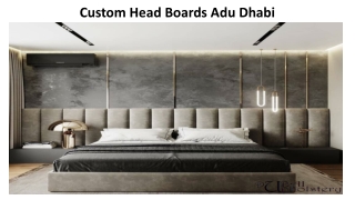 Custom Head Boards Adu Dhabi