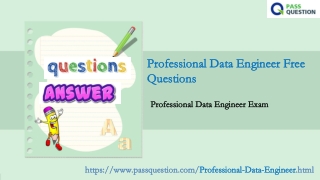 Free 2021 Update Google Professional Data Engineer Real Questions