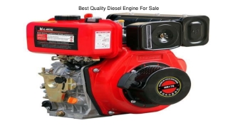 Best Quality Disel Engine