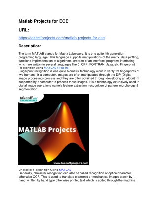 Matlab Projects for ECE-converted