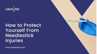 How to Protect Yourself From Needlestick Injuries
