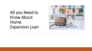 Expand your Home with a Home Expansion Loan