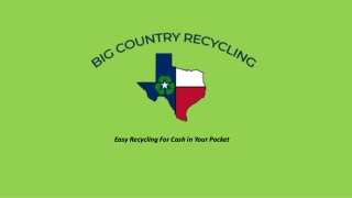 Stainless Steel Recycling Services Texas