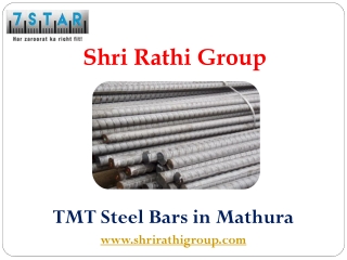 TMT Steel Bars in Mathura – Shri Rathi Group
