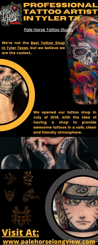 Professional Tattoo Artist In Tyler Tx
