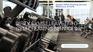Gym Cleaning Melbourne