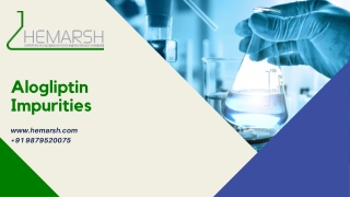 Alogliptin Impurities Manufacturer | Suppliers | Hemarsh Technologies