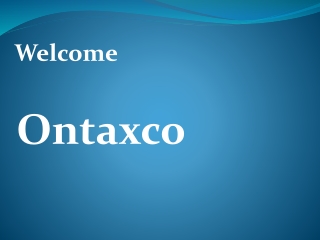 Become a Registered Company With Ontaxco