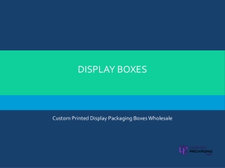 Boxes Display
