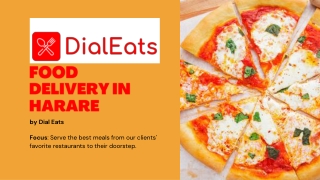 Food Delivery in Harare by Dial Eats