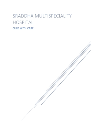 Best Emergency and Critical Care  at Sraddha Multispeciality Hospital