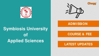 Symbiosis University of Applied Sciences