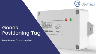 Wireless Goods Positioning Tag - UbiTrack