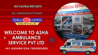 Book the Best Ambulance Service for patients suffering from any disease |ASHA