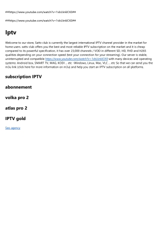 IPTV gold