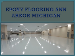 EPOXY FLOORING ANN ARBOR MICHIGAN