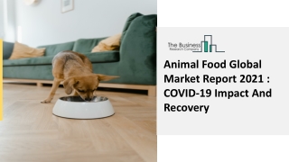 Animal Food Market Market Analysis Report 2021-2030 | Size, Share, Growth 2030