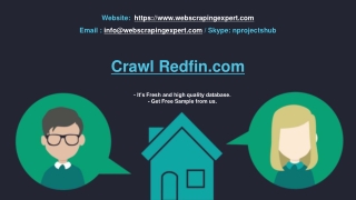 Crawl Redfin.com