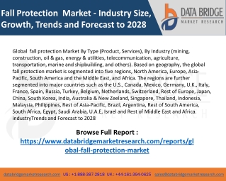 Market Analysis and Insights: Global Fall Protection Market