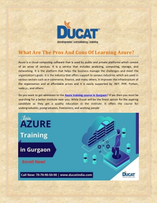 How to Get Best Azure Training Online