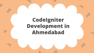 CodeIgniter Development in Ahmedabad