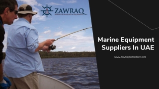 Marine Equipment Suppliers In UAE