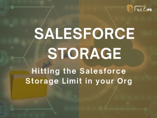 Prevent Hitting the Salesforce Storage Limit in your Org