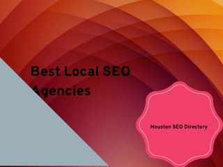 Best Local SEO Agencies