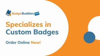 Buy Best Quality Custom Badges from Badge Buddies