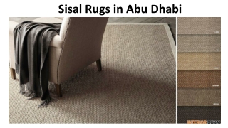Sisal Rugs in Dubai