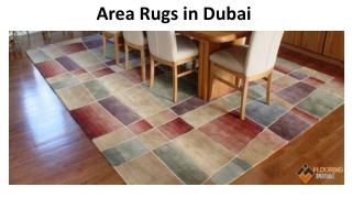 Area Rugs Dubai