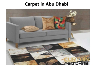 Carpet in Abu Dhabi