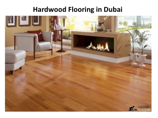 HARDWOOD FLOORING IN DUBAI
